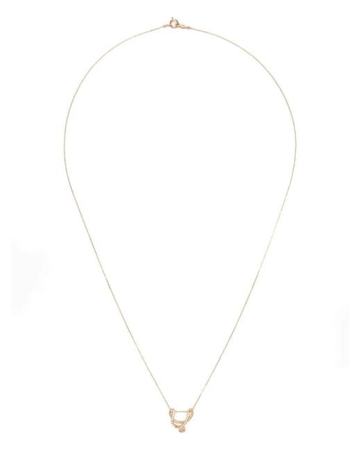 Charlotte Chesnais White 18K V Diamond Necklace