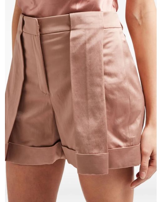 Balmain Pink Tailored Shorts