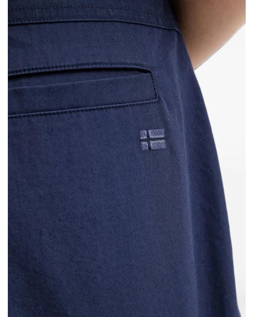 Napapijri Blue Patch-Pocket Shorts