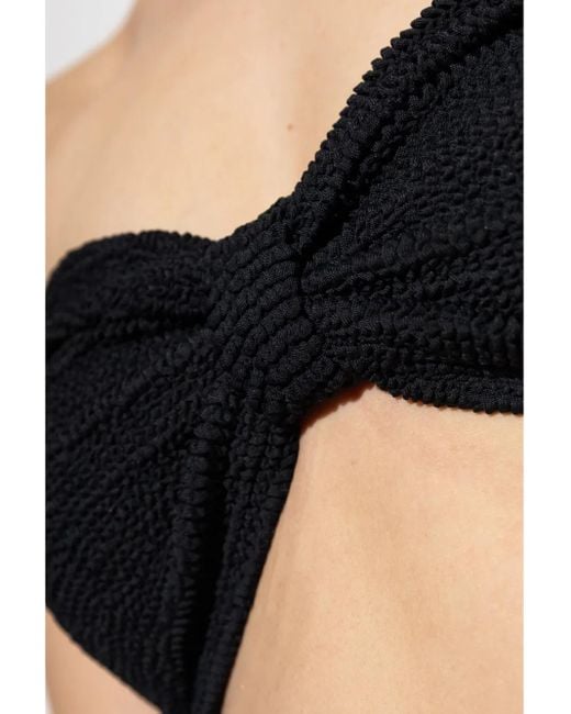 Hunza G Black Tina Bikini