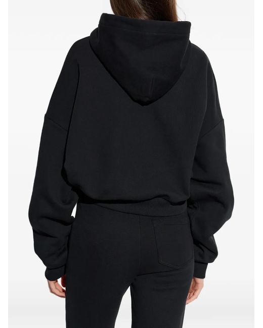Vivienne Westwood Black Orb-Embroidered Hoodie