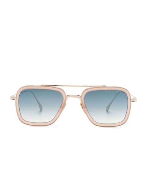 Dita Eyewear Blue Flight.006 Pilot-frame Sunglasses