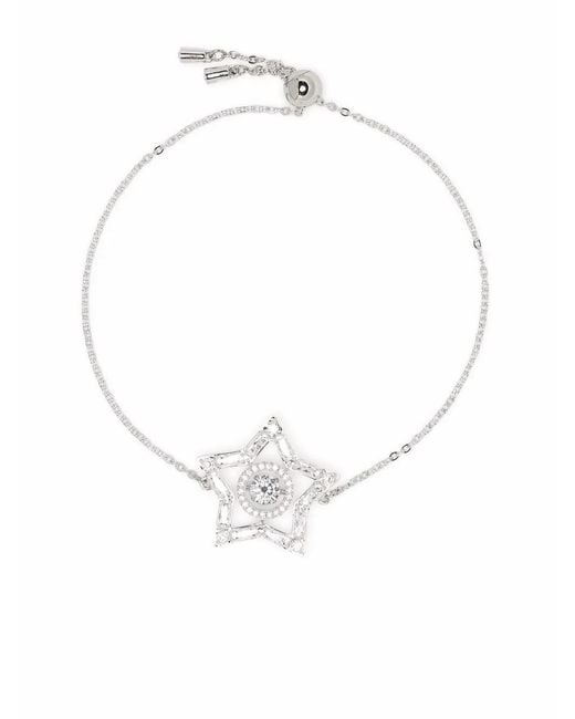 Swarovski White Stella Star-Motif Bracelet