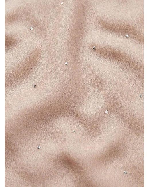Jane Carr Pink The Crystal Scarf