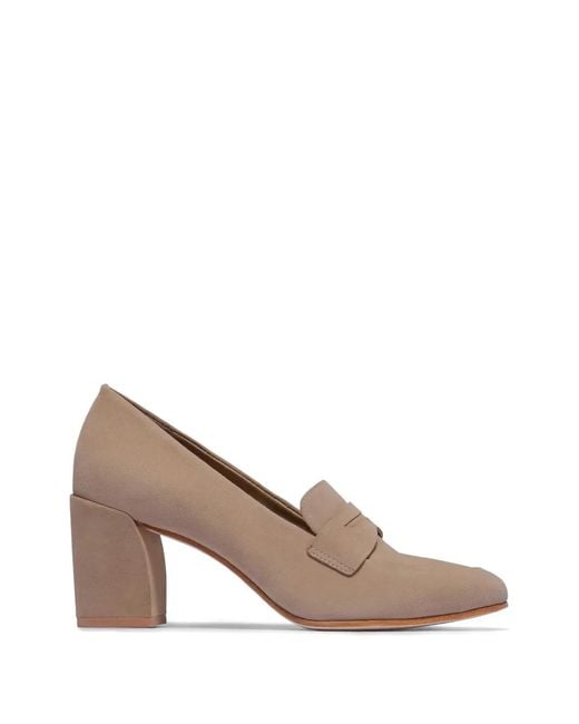 Bernardo Brown Nevaeh Suede Pumps