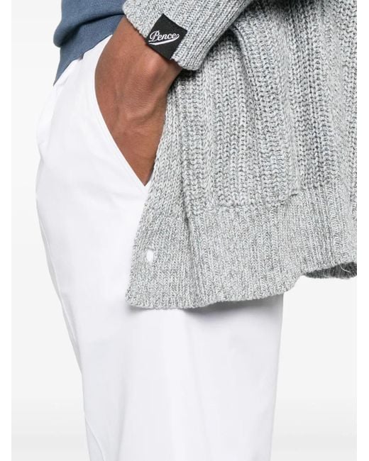 Pence White Settimo Chinos for men