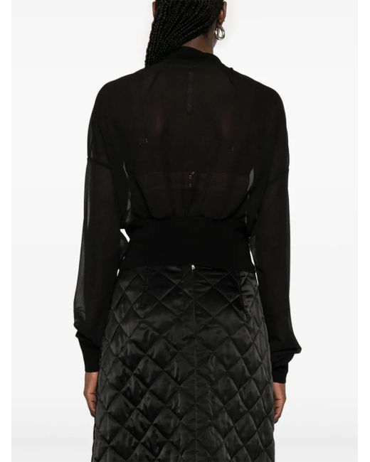 Rick Owens Black Flight Jacket