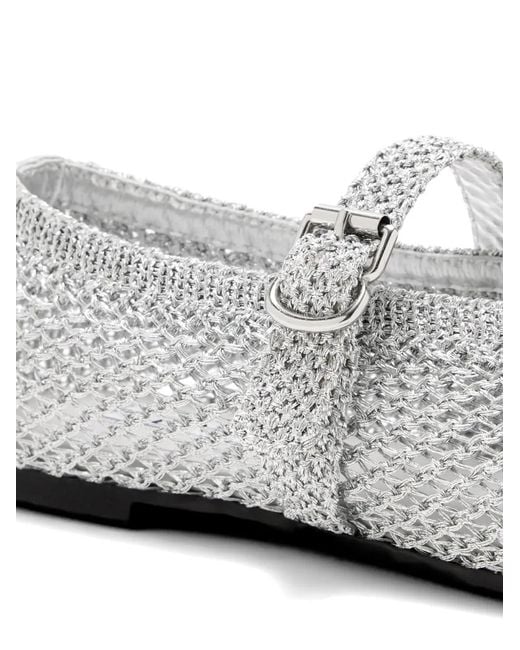 Senso White Cheska Ballet Flats