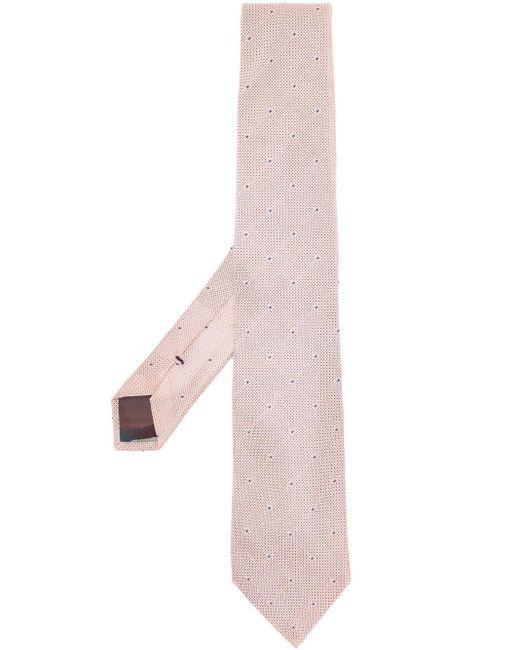 Paul Smith Pink Graphic-print Tie for men