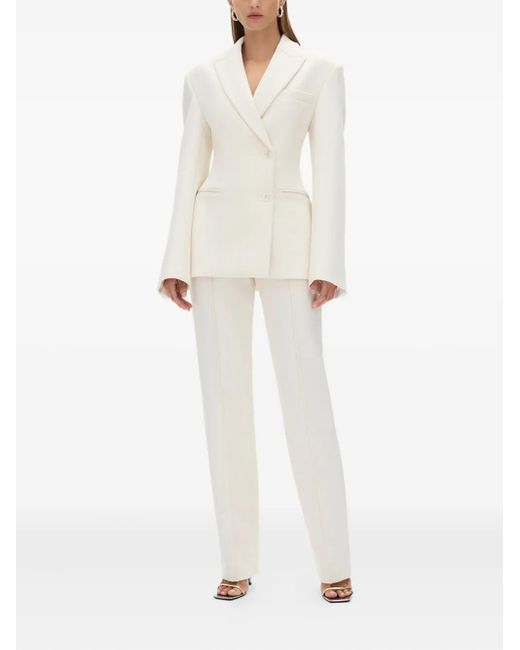 Blazer Sergio Con Spalle Imbottite di Rachel Gilbert in Natural