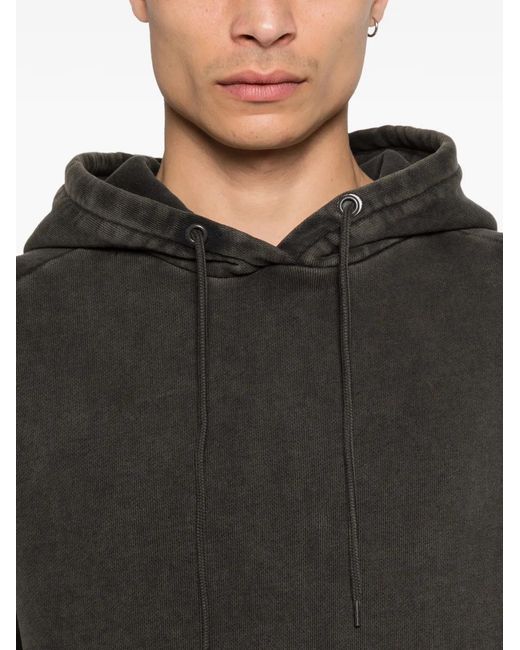 Entire studios Black Standard Hood Jersey Hoodie