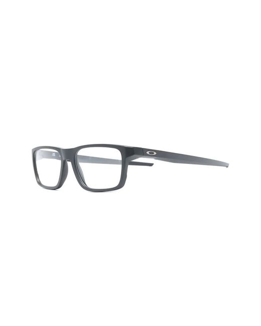 Oakley Brown Port Bow Rectangle-Frame Glasses for men