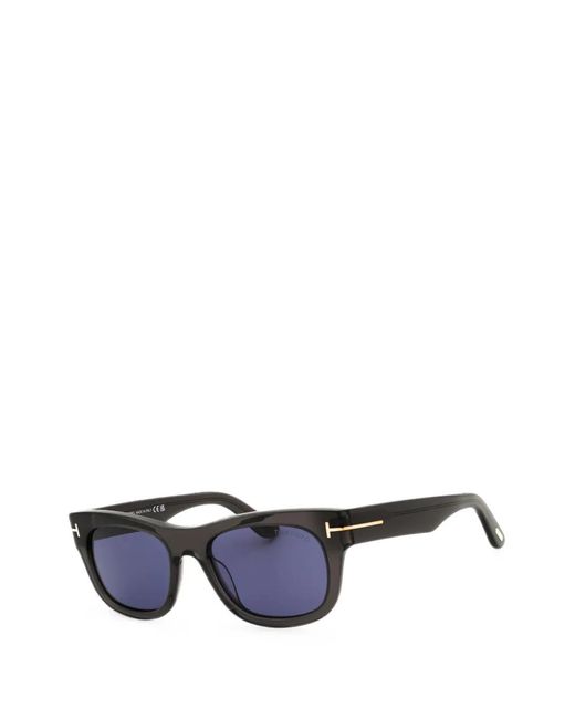 Tom Ford Blue Rectangle-Frame Sunglasses for men