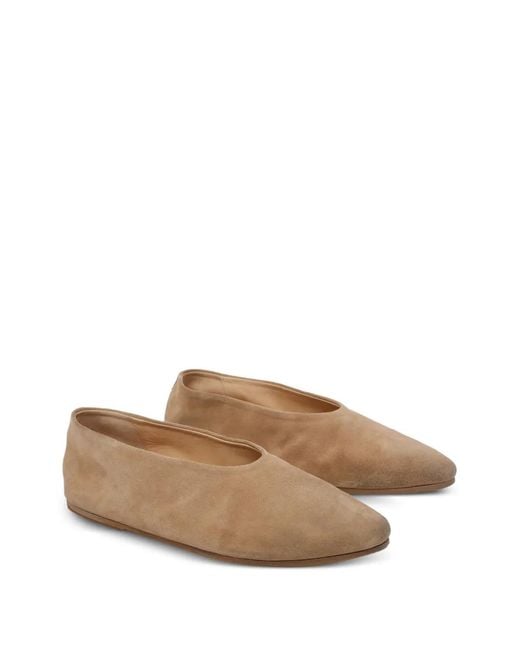 Marsèll Brown Pointed Toe Flats