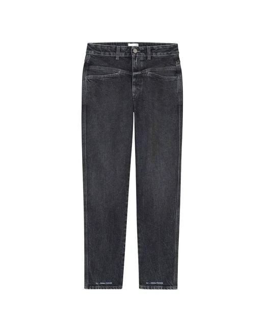 Closed Blue Pedal Pusher Tapered Jeans