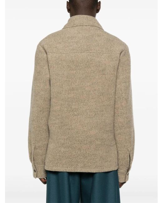 Jil Sander Jacke mit Reißverschluss in Natural für Herren