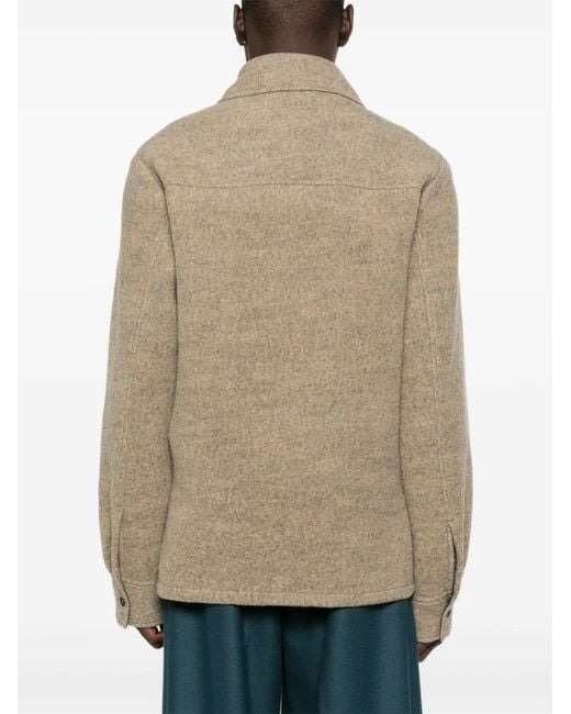 Chaqueta Con Cremallera Jil Sander de hombre de color Natural