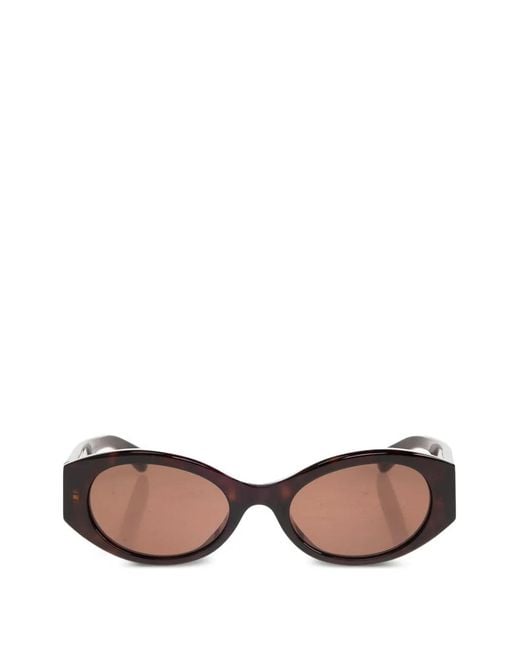 Balenciaga Pink Nano Round Af Tortoiseshell-Effect Sunglasses