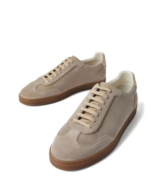 メンズ Brunello Cucinelli スエード スニーカー Brown