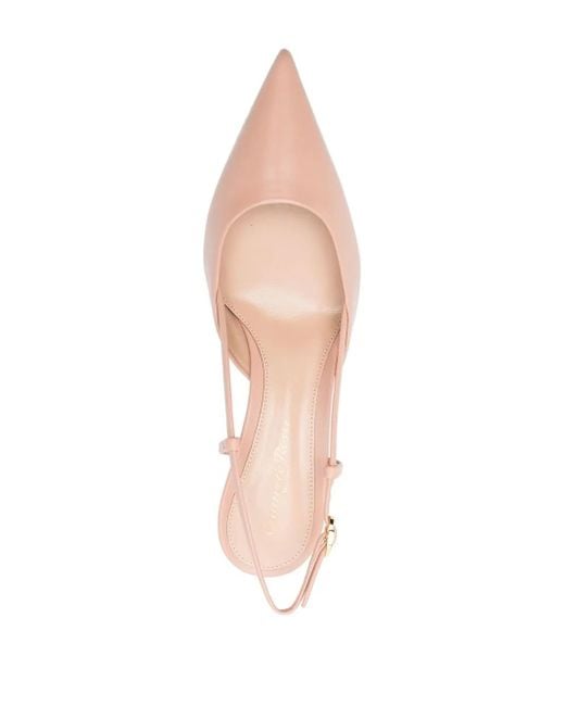 Gianvito Rossi Pink Ascent 55 Shoes