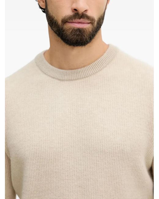 Guess Natural Jonathan Crew-Neck Sweater for men