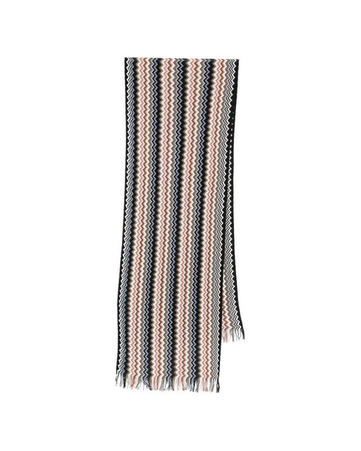 Missoni Multicolor Winter Scarves for men