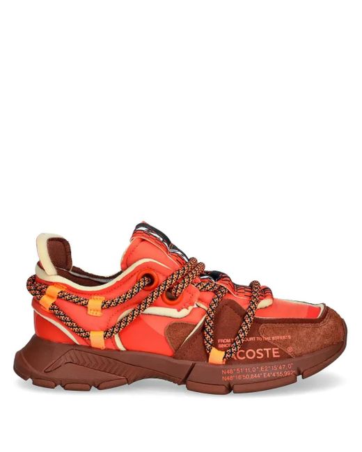 Lacoste Red L003 Active Runway Sneakers for men