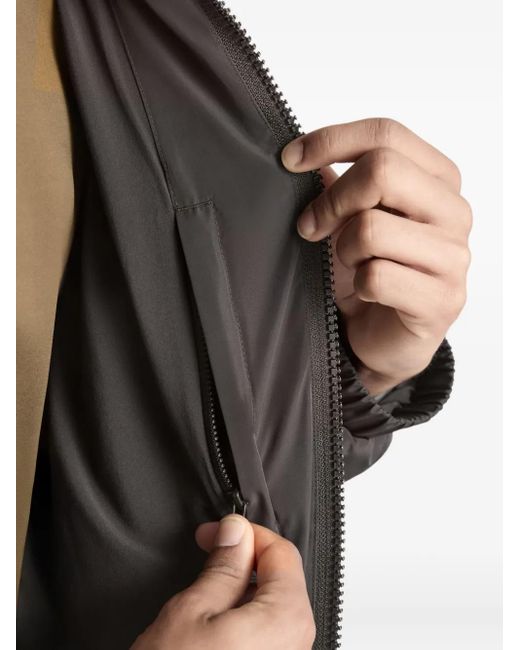 Fusalp White Fleece Panelled Jacket for men