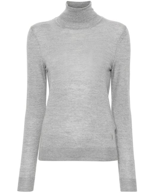 Saint Laurent Wollen Sweater in het Gray
