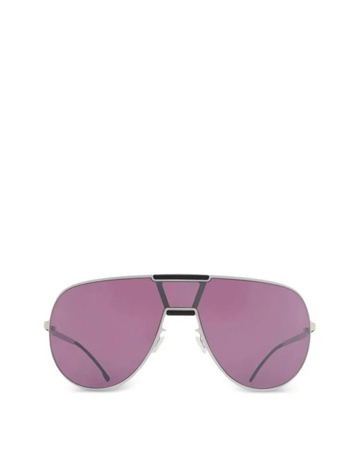 Mykita Purple X Rimowa Brow-Bar Sunglasses for men