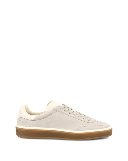 Loro Piana White Tennis Walk Sneakers