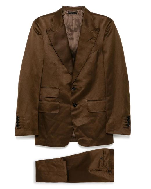 Tom Ford シングルスーツ Brown