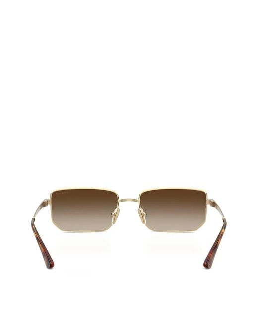 Vogue Eyewear White Rectangle-Frame Sunglasses