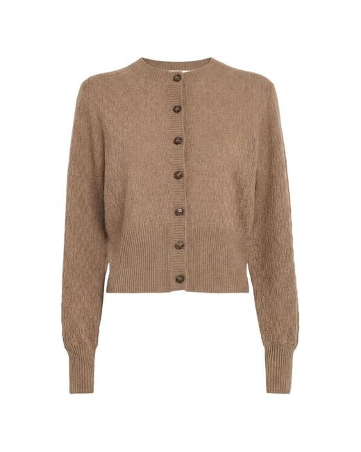 LeKasha Natural Gaya Button-Up Cardigan