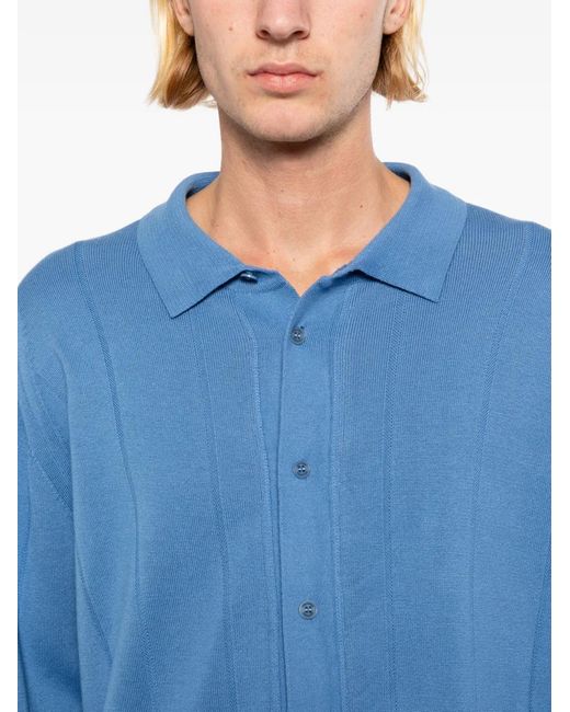 John Smedley Blue Floyd Shirt for men