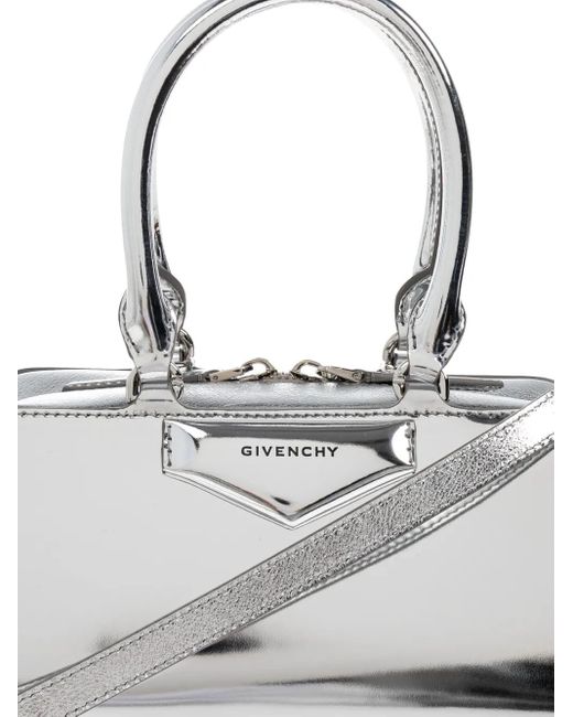 Petit Sac À Main Antigona Givenchy en coloris Metallic