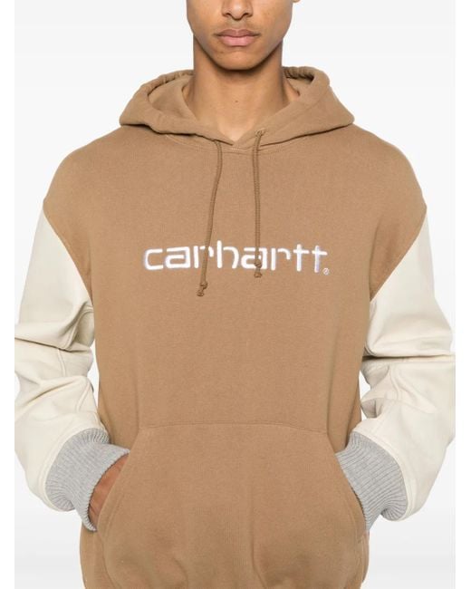 Junya Watanabe Natural X Carhartt Cotton Hoodie for men