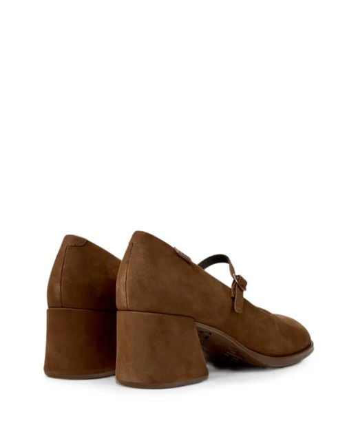 Camper Brown Kora Buckle-Fastening Pumps