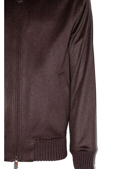 メンズ KIRED カシミア ジャケット Brown