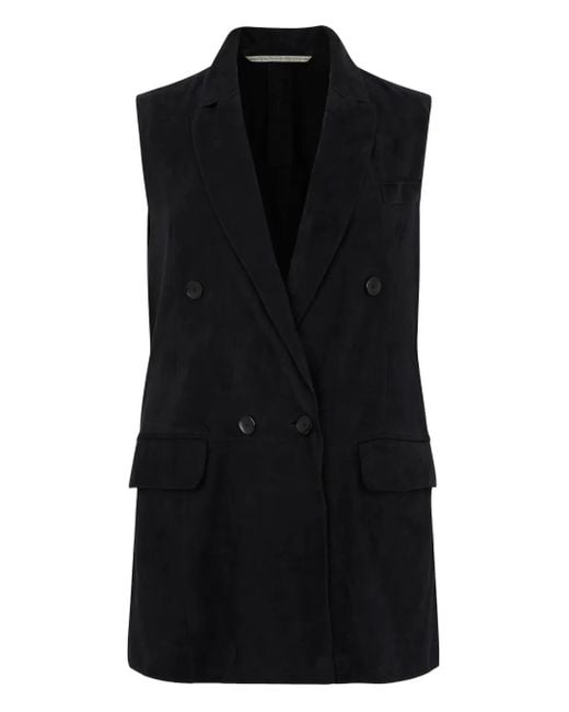 The Jackie Leathers Black Lanai Waistcoat