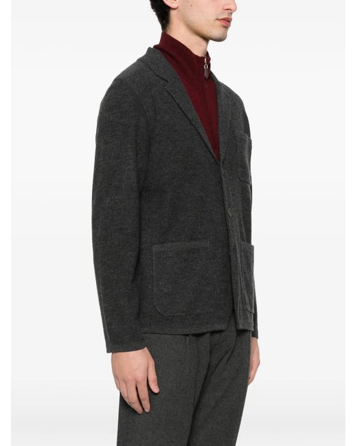 Marc O' Polo Black Patch-Pocket Blazer for men