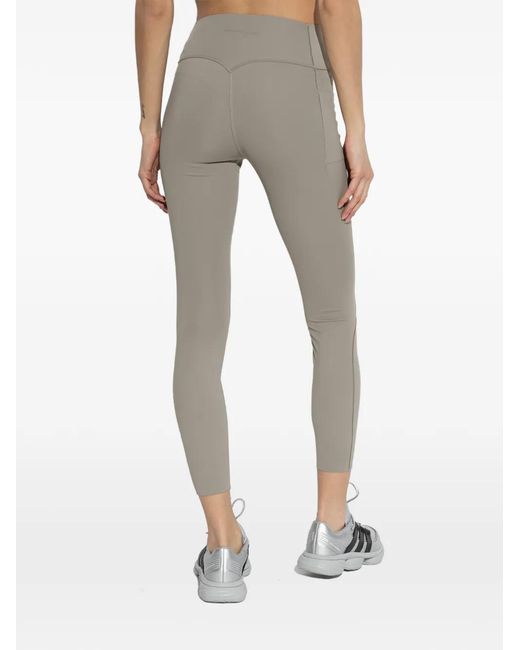Adidas Gray X Entire Studios Logo-Detail Leggings