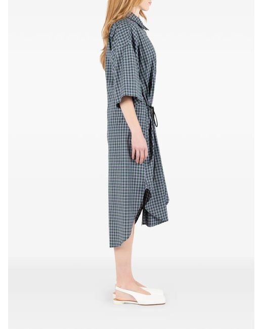 Societe Anonyme Blue Robe Mi-Longue Lotus