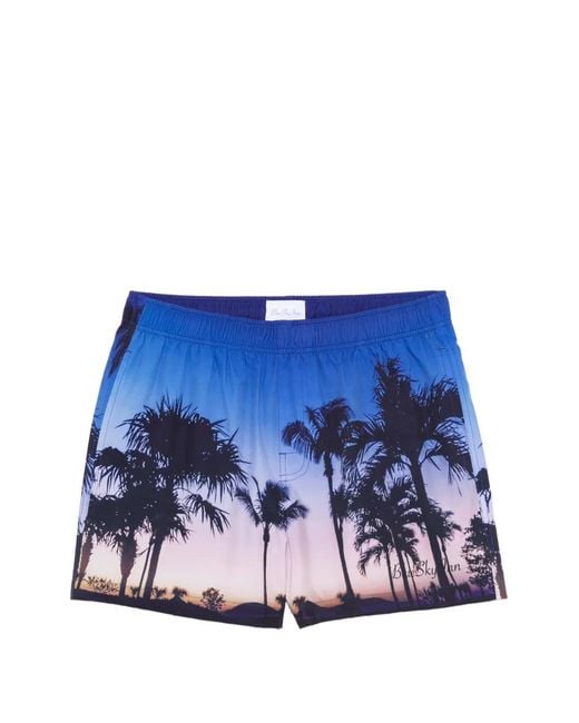 BLUE SKY INN Blue Sunset Swim Shorts for men