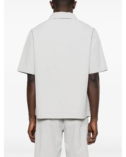 Hiking Patrol White Kurzärmeliges Hemd