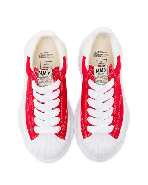 Maison Mihara Yasuhiro Pink Blakey Shell-Toe Sneakers