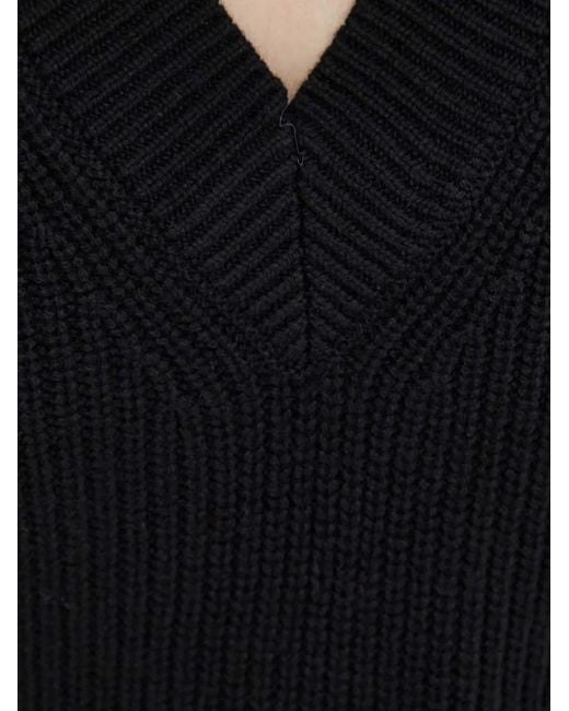 Herskind Black V-Neck Sweater