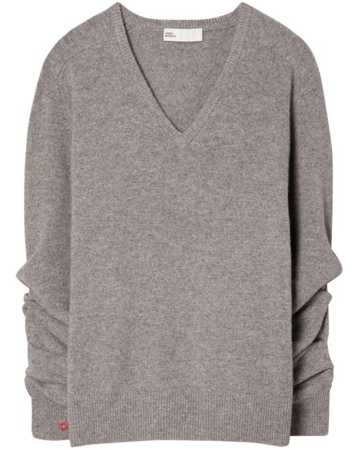 Tory Burch Gray Pullover aus Wolle