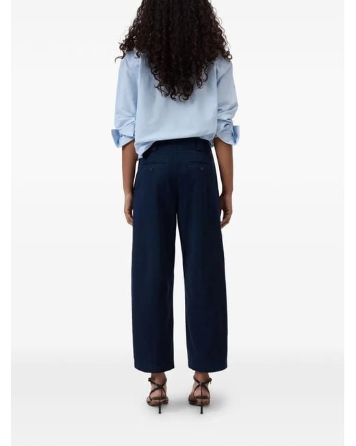 Closed Blue Romi Button Trousers