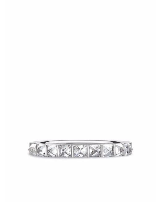Pragnell White Platinum Rockchic Diamond Eternity Ring